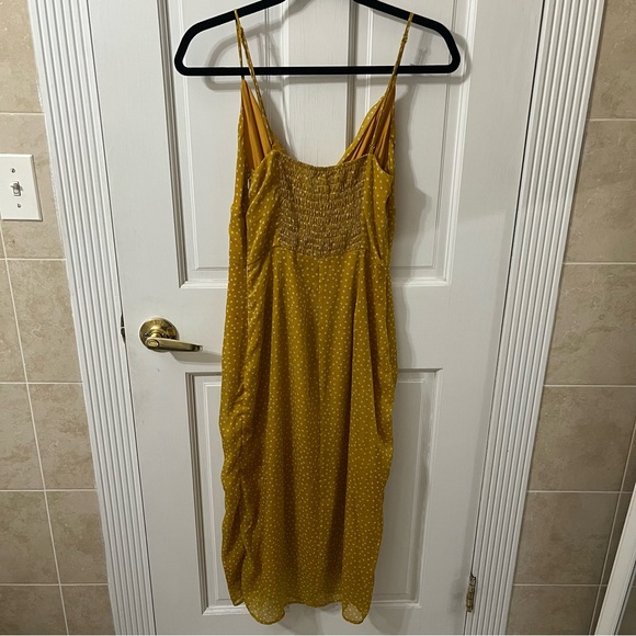 LeRumi Polka Dot Midi Dress - Size Small - Picture 5 of 8